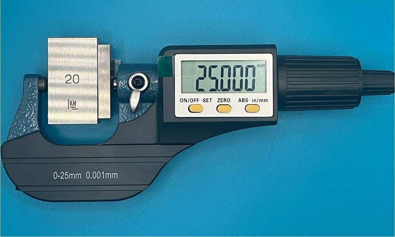 Электронный микрометр трубный 0-25мм