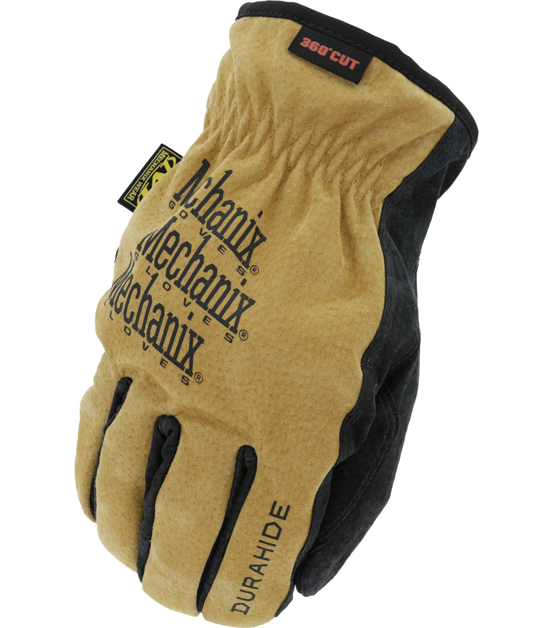 Кожаные рабочие перчатки MECHANIX Work Leather Driver E5-360