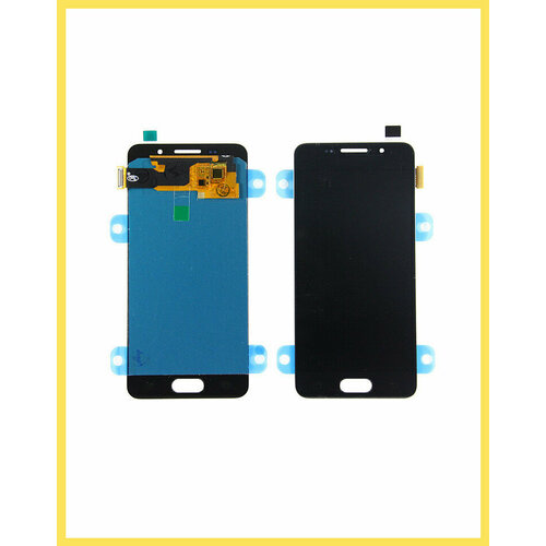Дисплей (экран) для Samsung Galaxy A3 2016 A310F в сборе с тачскрином Черный - (AMOLED)