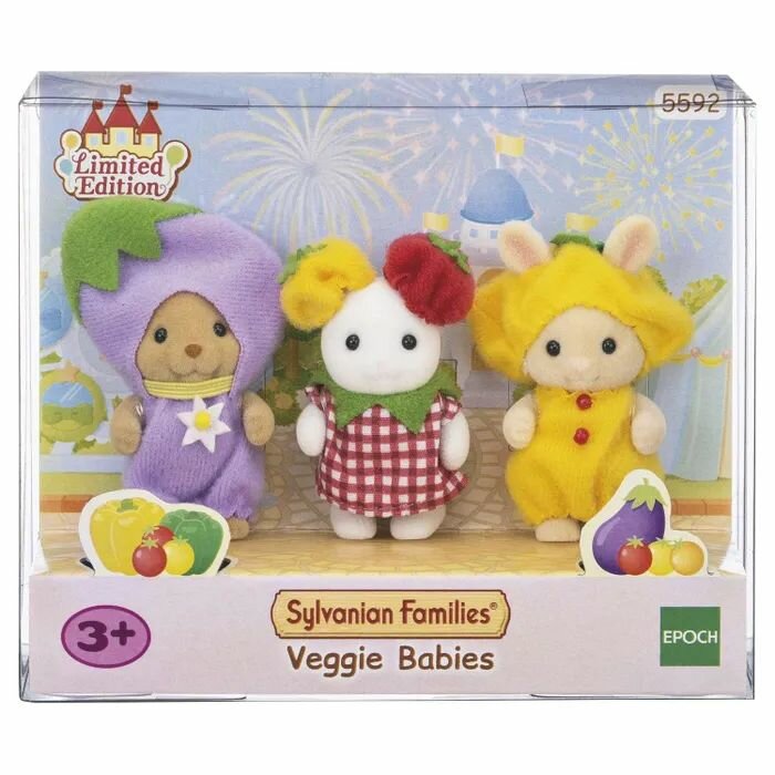 Набор игровой Sylvanian Families Малыши в разноцветных костюмах 5592