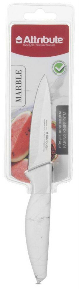 Нож (ATTRIBUTE AKM204 Нож для фруктов MARBLE 9см)