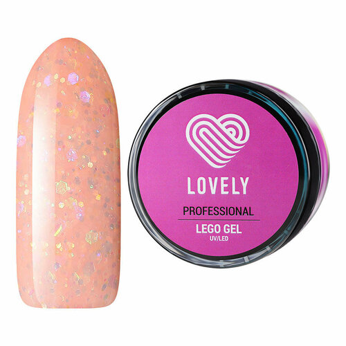 Камуфлирующий гель Lovely Lego Gel Mermaid Adella 15 г 629₽