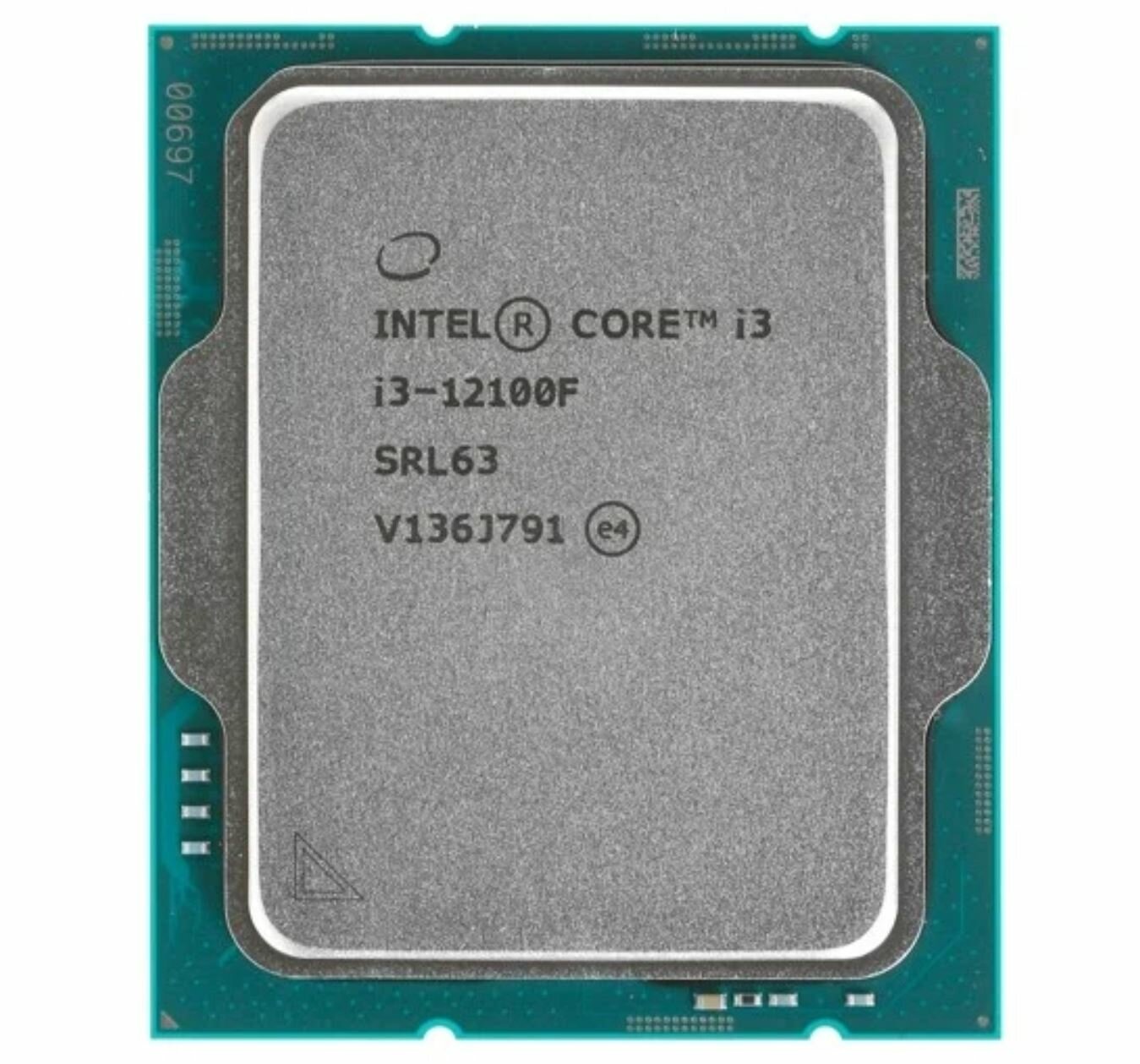 Процессор Intel Core i3-12100F LGA1700, 4 x 3300 МГц, OEM