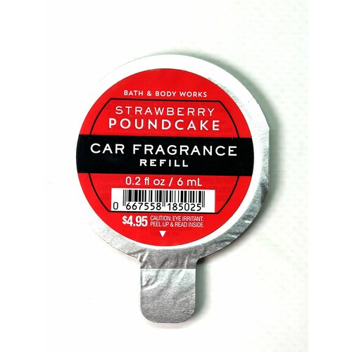 Bath and Body Works рефил для автомобильного ароматизатора STROWBERRY POUND CAKE 1100₽