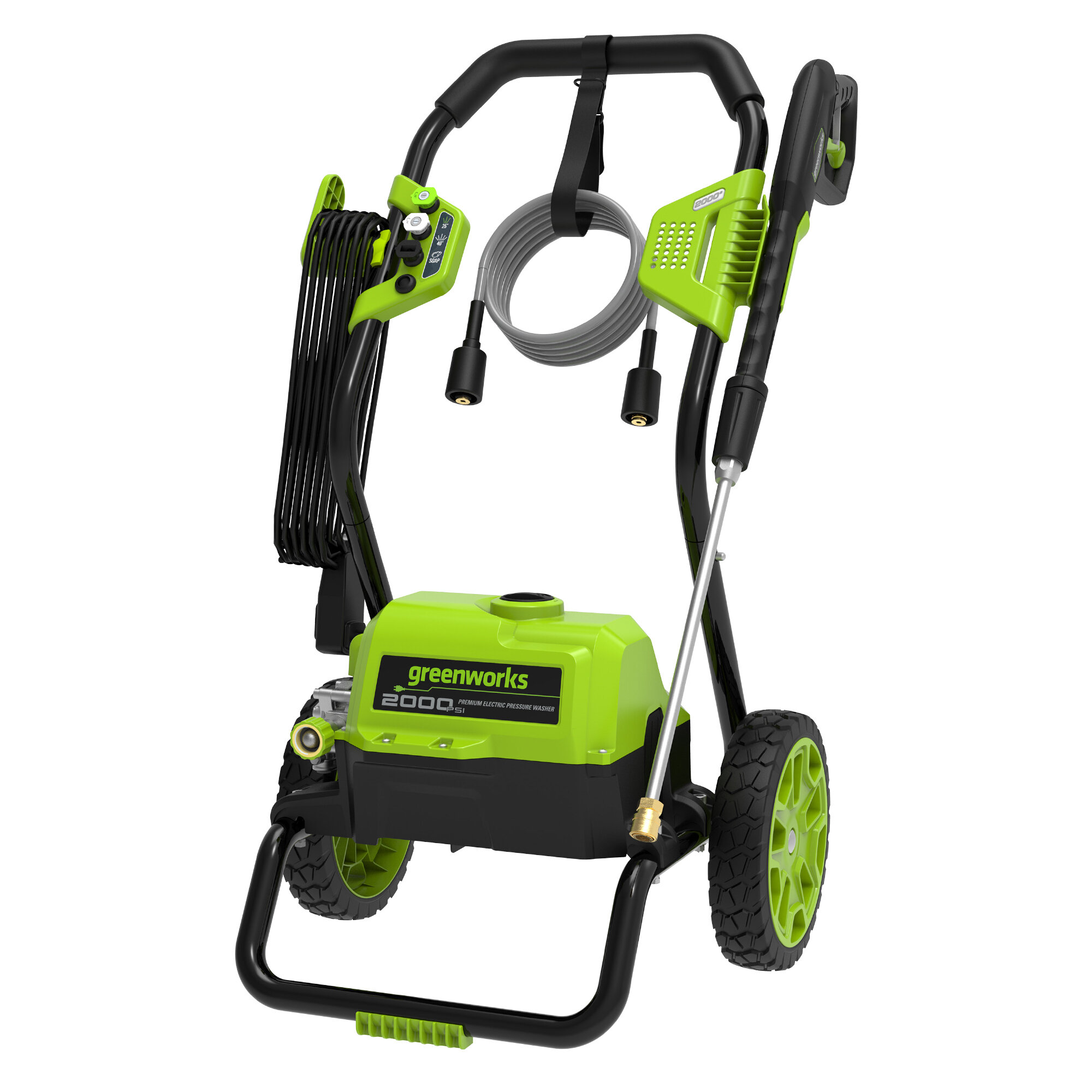 Мойка высокого давления электрическая GREENWORKS GPW1800II 140 бар