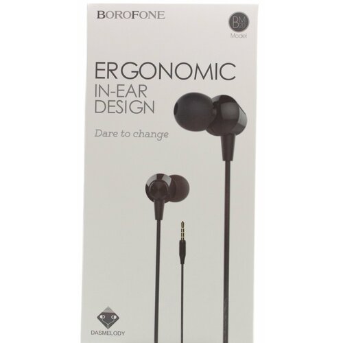 Наушники BOROFONE BM20 с микрофоном Черные 369₽