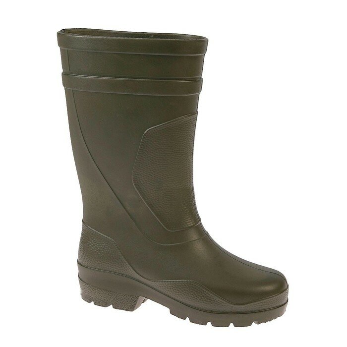 фото Сапоги мужские, цвет оливковый, размер 43