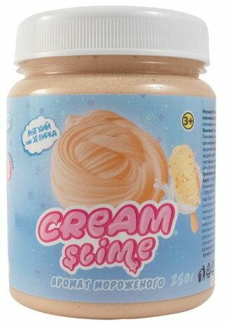 Слайм Волшебный мир "Cream", с ароматом мороженого, 250 г