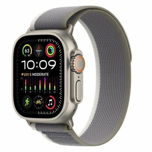 Смарт-часы Apple Watch Ultra 2 GPS Cellular 49mm GreenGray Alpine Loop 10874600₽