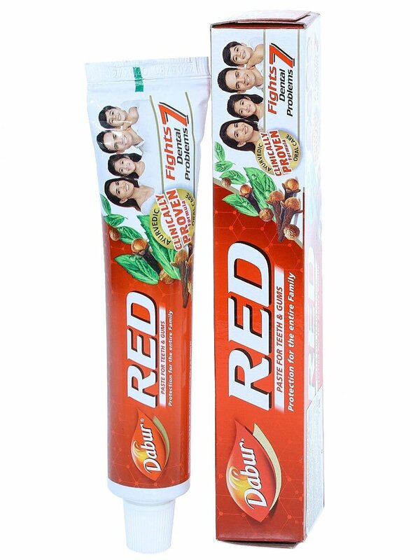 Зубная паста Red индийская (7 Dental Problems), 100 г