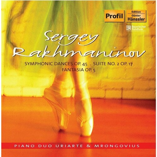 Rakhmaninov - Works For Two Piano-Opp. 45 17 5 < ProfilEdition CD Deu (Компакт-диск 1шт) Рахманинов Rachmaninov