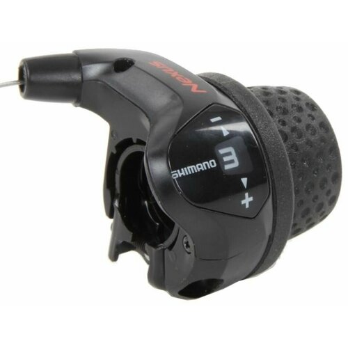 Шифтер Shimano Nexus 3S41E, 3 ск, короткая ручка, 1700 мм Черный запчасть shimano nexus 3s41e 3 ск asl3s41e160ls