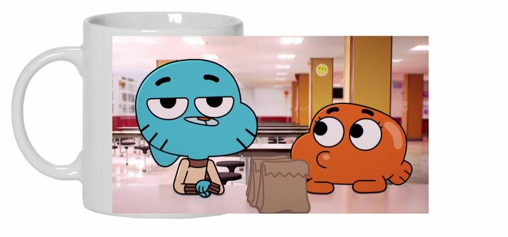 Кружка Удивительный мир Гамбола, The Amazing World of Gumball №5