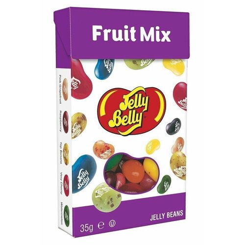 Жевательные Конфеты Jelly Belly Fruit Mix / Джелли Белли Фруктовое Ассорти 35 г. (Таиланд)