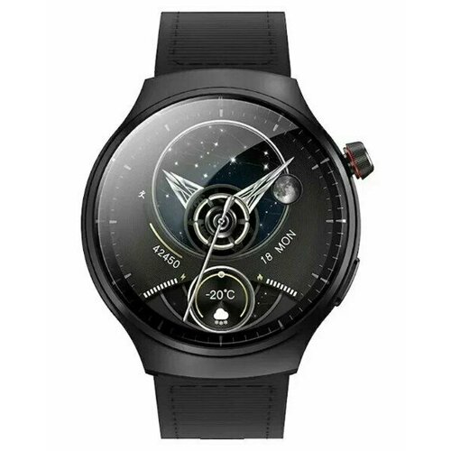 Смарт часы Wearfit HW6 MAX черные 3 ремешка черный 455400₽