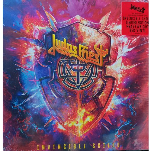 gemmell david troy shield of thunder Judas Priest Виниловая пластинка Judas Priest Invincible Shield - Red