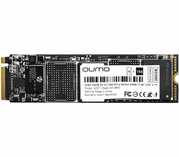 QUMO M.2 SSD 256GB QM Novation Q3DT-256GHHY-NM2