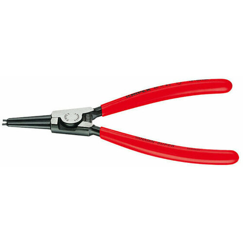 KNIPEX 46 11 A0 - Circlip pliers - Chromium-vanadium steel - Plastic - Red - 14 cm - 85 g