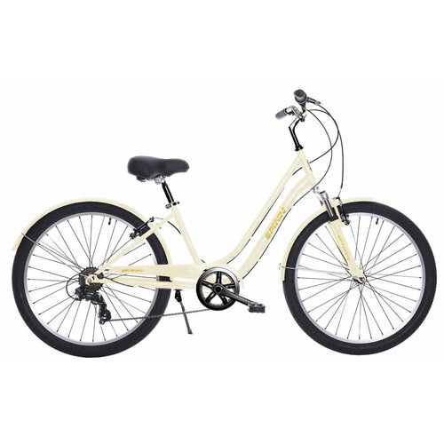 Женский велосипед Spinn Uptown Ladies (2024) 26 Белый (155-175 см)