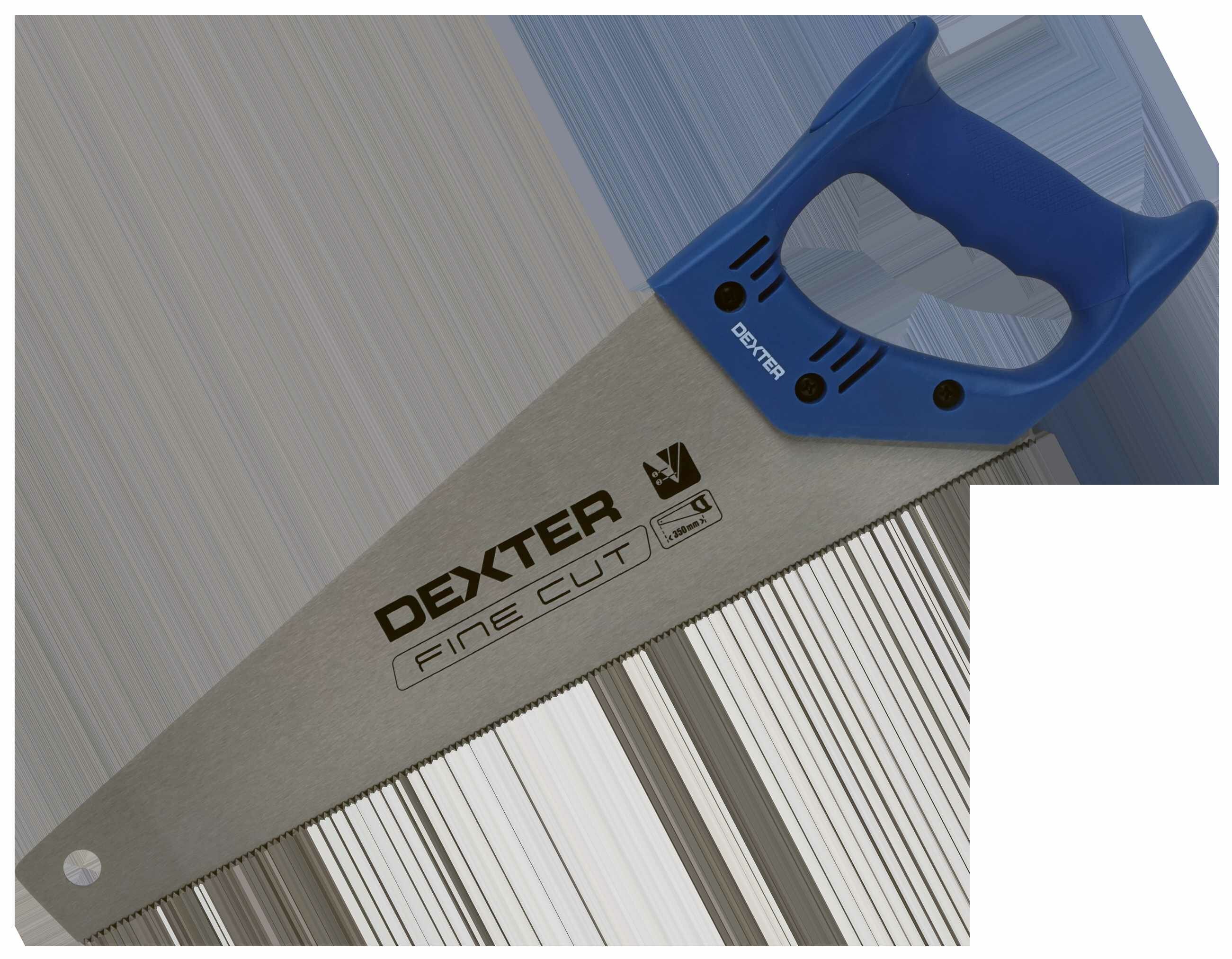 Пила по дереву Dexter SD214211 мелкий зуб двойной скошенный край 350 мм