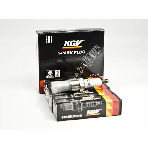Свечи KGV /ВАЗ 8 кл. инж./ для ГБО комплект 4шт