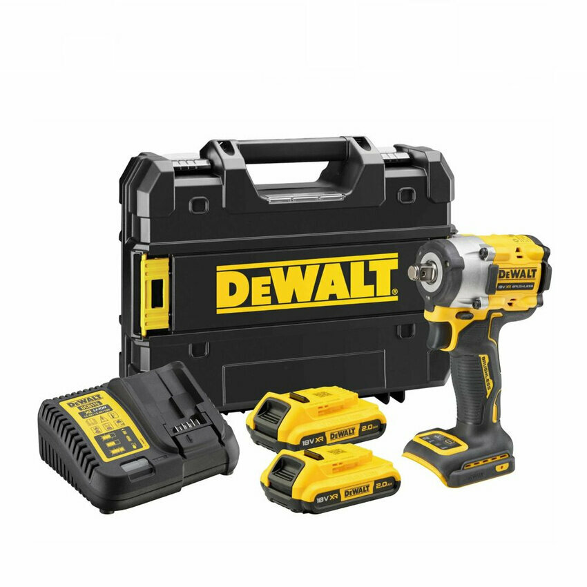 Аккумуляторный гайковерт DeWALT DCF921D2T