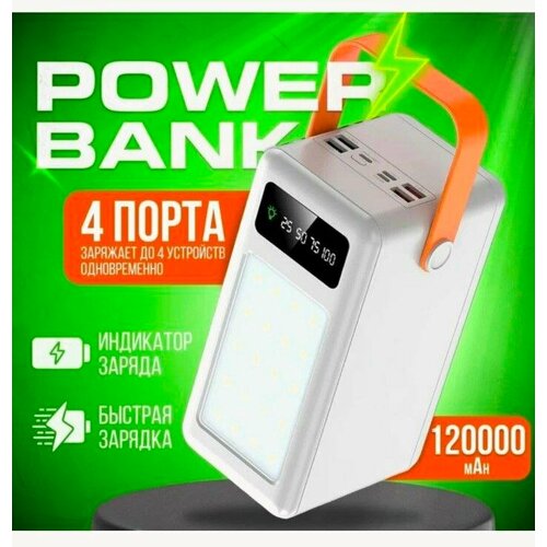 Внешний аккумулятор на 120 000 мАч 3990₽