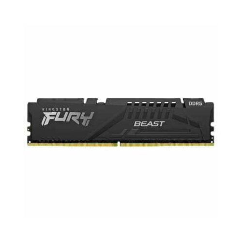 Kingston Модуль оперативной памяти 8ГБ DDR5 SDRAM Kingston FURY Beast KF556C40BB-8 PC44800 5600МГц CL40 ret 501700₽