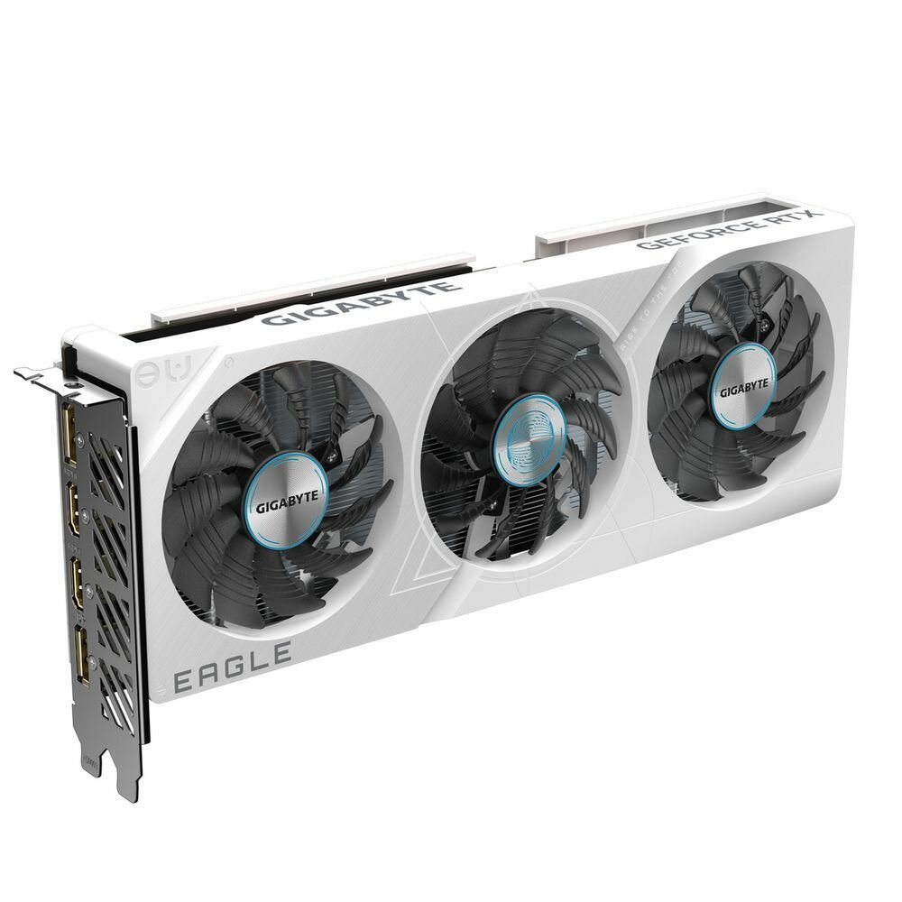 Видеокарта Gigabyte RTX4060 EAGLE OC ICE 8GB GDDR6 128-bit DPx2 HDMIx2 3FAN RTL