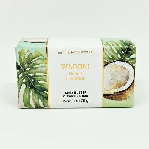 Bath & Body Works кусковое мыло / Парфюмированное твердое мыло для тела Waikiki Beach Coconut