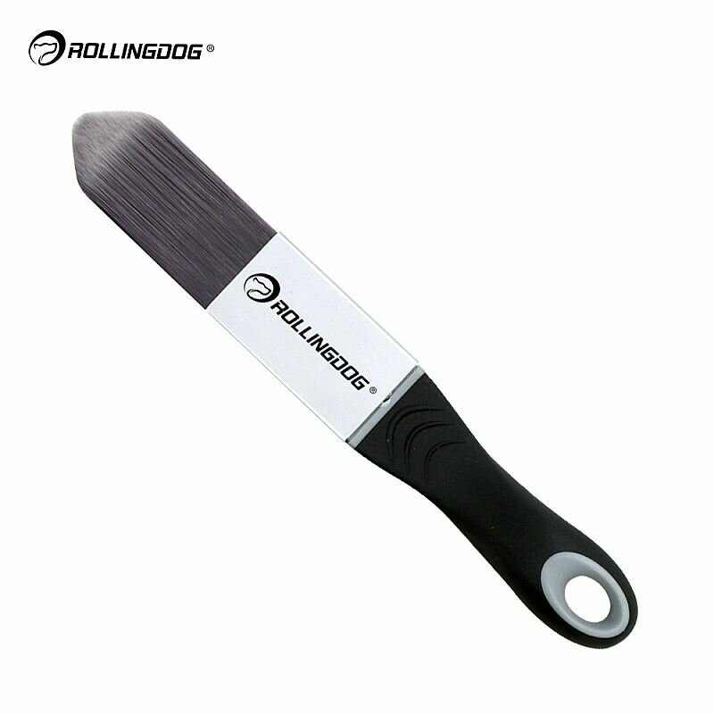Кисть с короткой ручкой Rollingdog 24мм, треугольная, синтетика, серия Professional