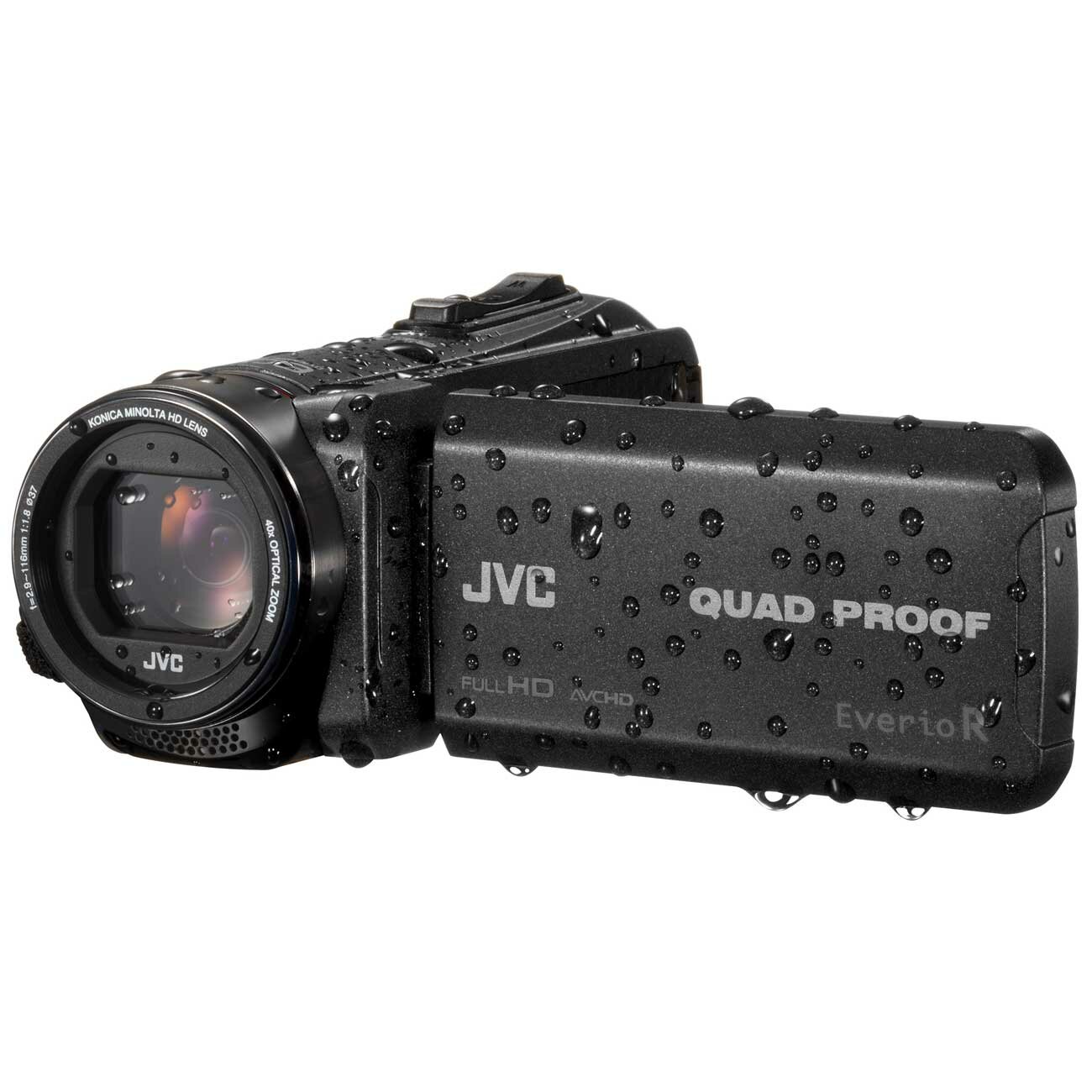 JVC GZ-R445BE видеокамера с 4 степенями защиты Quad-Proof