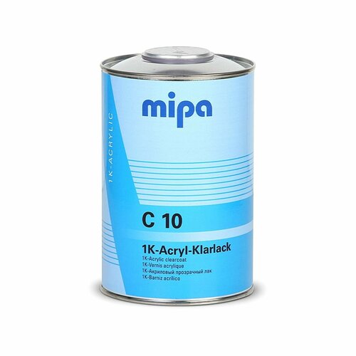 MIPA C10 1K Klarlack Акриловый однокомпонентный лак 1 л 2078₽