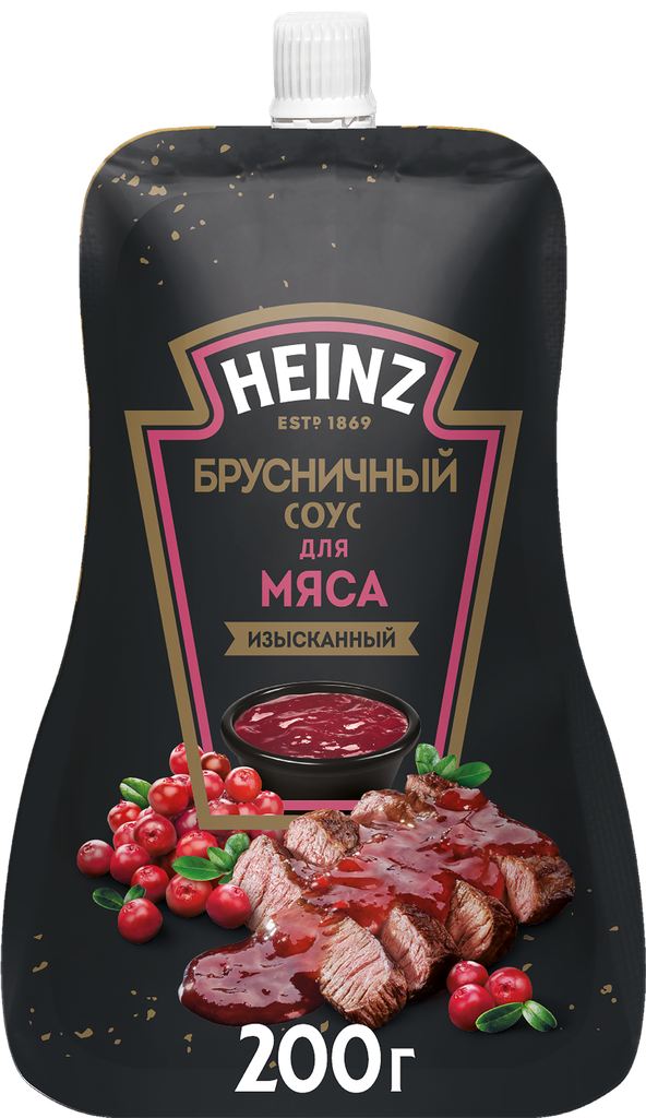 Соус деликатесный HEINZ Брусничный, 200г