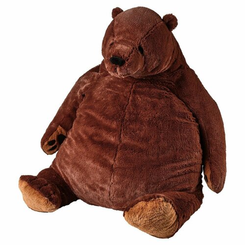 DJUNGELSKOG Мягкая игрушка IKEA, бурый медведь (80402833)