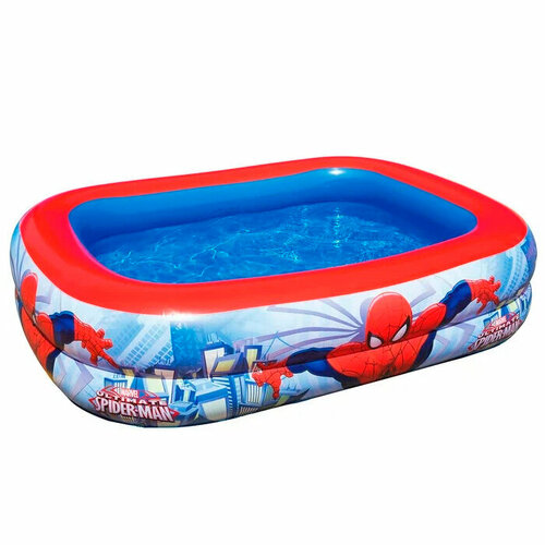 бассейн bestway spider man 200х148х48см 450л Бассейн надувной Bestway 98011 BW 201х150х51 см, 450 л, Spider-Man