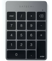 Беспроводная клавиатура Satechi Aluminum Slim Rechargeable Keypad space gray