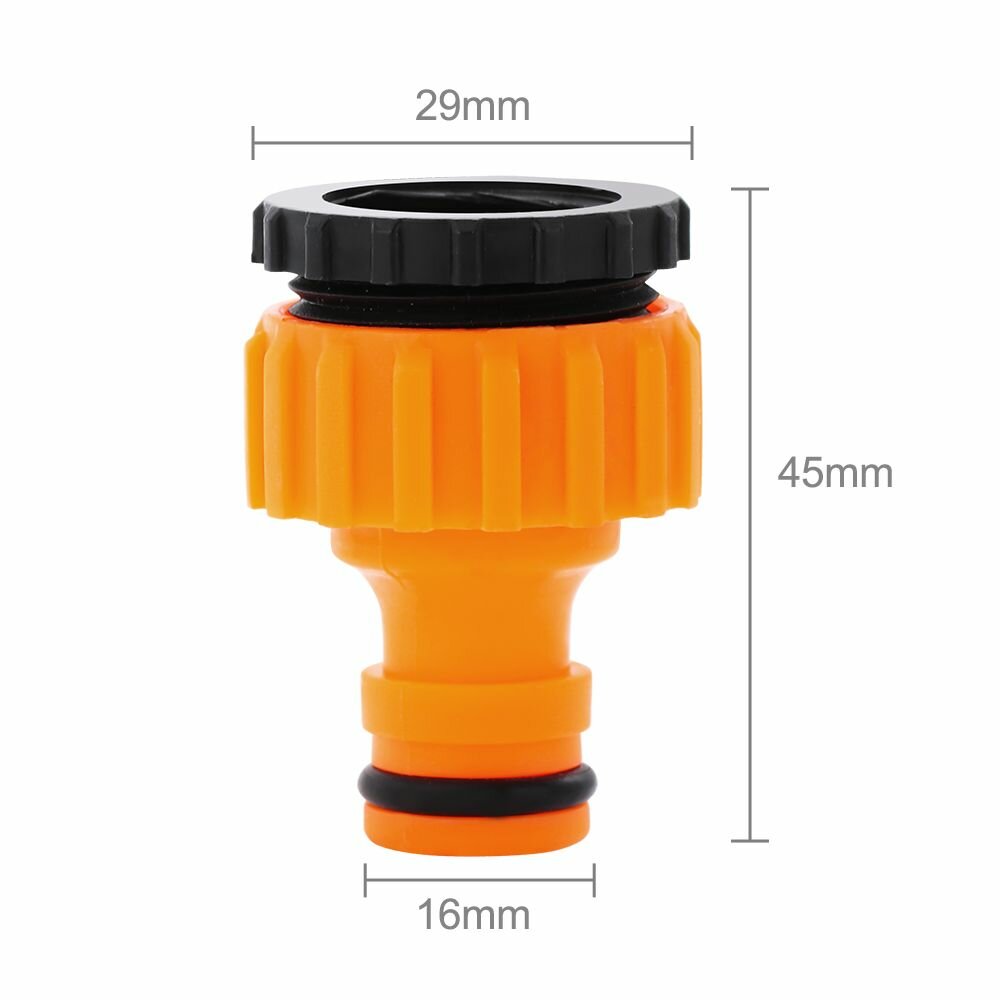 фото Штуцер для шланга с внутренней резьбой 3/4" и 1" универсальный