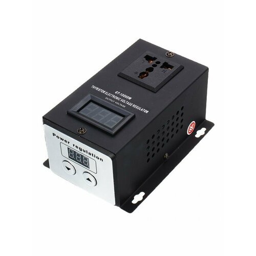 Регулятор напряжения 10 кВт с вентилятором охлаждения