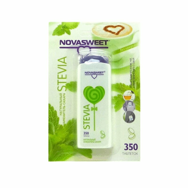 Заменитель сахара Novasweet Stevia 350 таб НОВАПРОДУКТ - фото №7