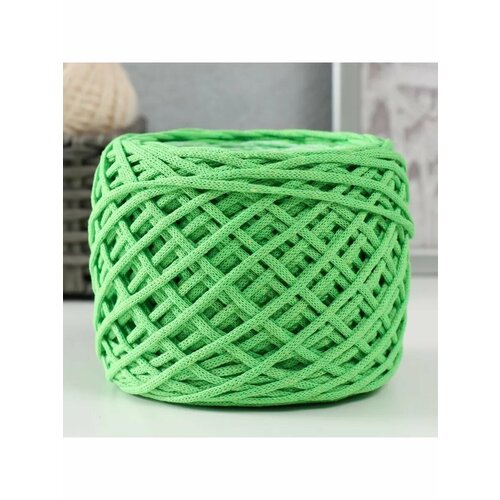 Хлопковый шнур Градиент 3мм 220м240гр лаймбелый 1046₽