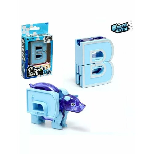 Робот-буква B трансформируется в Кабана 615₽