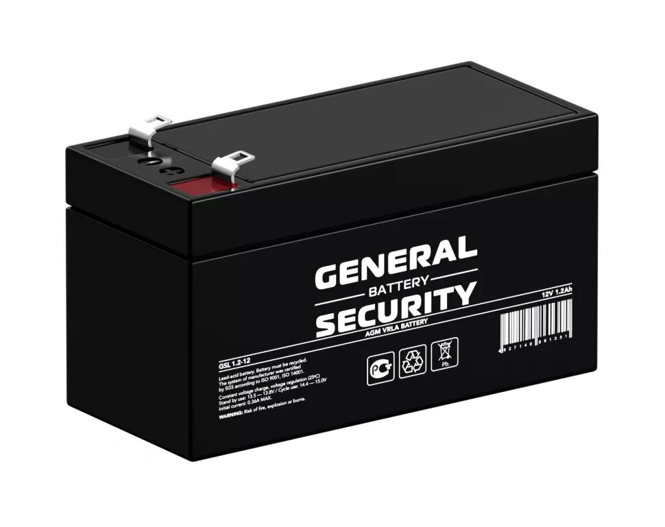 Аккумуляторная батарея General Security GSL1.2-12