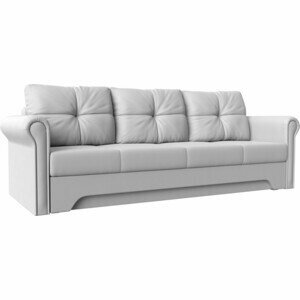 фото Диван-еврокнижка АртМебель Европа эко-кожа белый