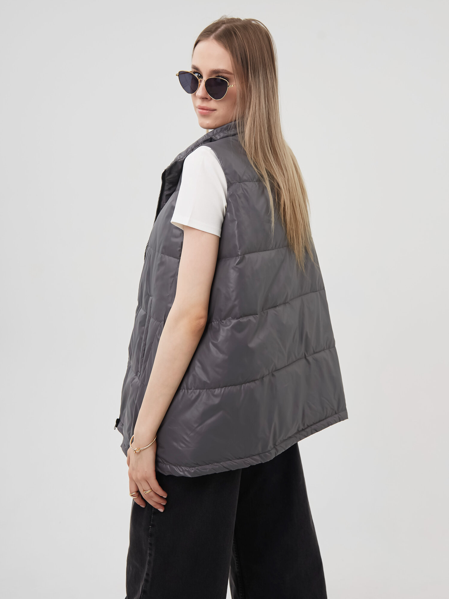 Жилет Chloe Jasmine, размер М, серый — фото 1