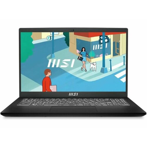 Ноутбук MSI Modern 15 H B13M-097XRU 156 black 9S7-15H411-097 11144600₽
