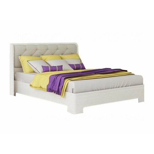 Луна КР-1202 Кровать 140 (Бодега белая)