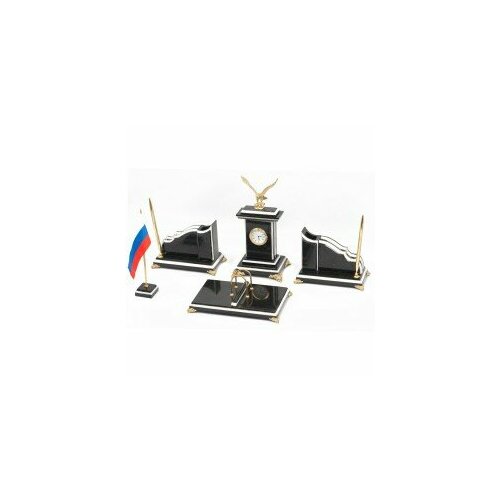 Набор настольный письменный "Орел" змеевик, мрамор (З-6)