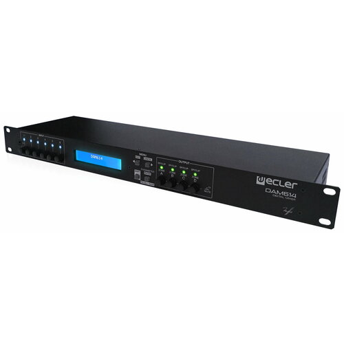 Ecler DAM614- DSP-аудиопроцессор с программируемым микшером