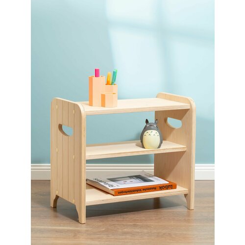 Тумба прикроватная деревянная открытая нелакированная 3916₽